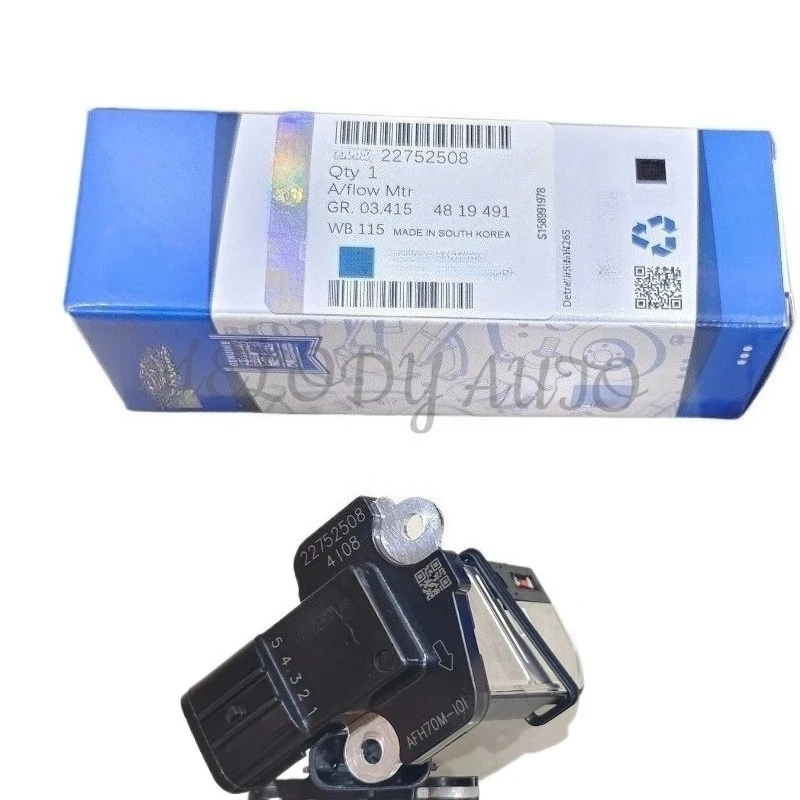 22752508 AFH70M-101 AFH70M101 4819491 MAF Mass Air Flow Sensor For Chevrolet Captiva Opel Antara Insignia