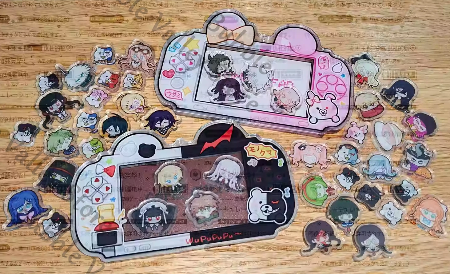 

Anime Danganronpa Nagito Komaeda Kokichi Oma Enoshima Junko Cosplay Cartoon Shake Fighter Acrylic Game Shell Standing Sign Gift