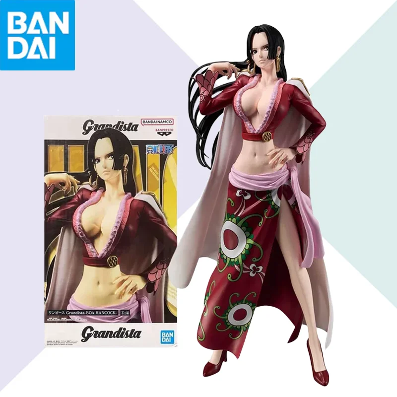

Оригинальная коллекционная фигурка BANDAI Banpresto ONE PIECE Grandista Boa Hancock Empress, модель аниме-персонажа, игрушка, подарок на праздник