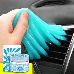 Car Cleaner Gel Dust Cleaning Slime for Dashboard Air Vents & Keyboard 1/2pcs of Reusable Multifunctional Goo