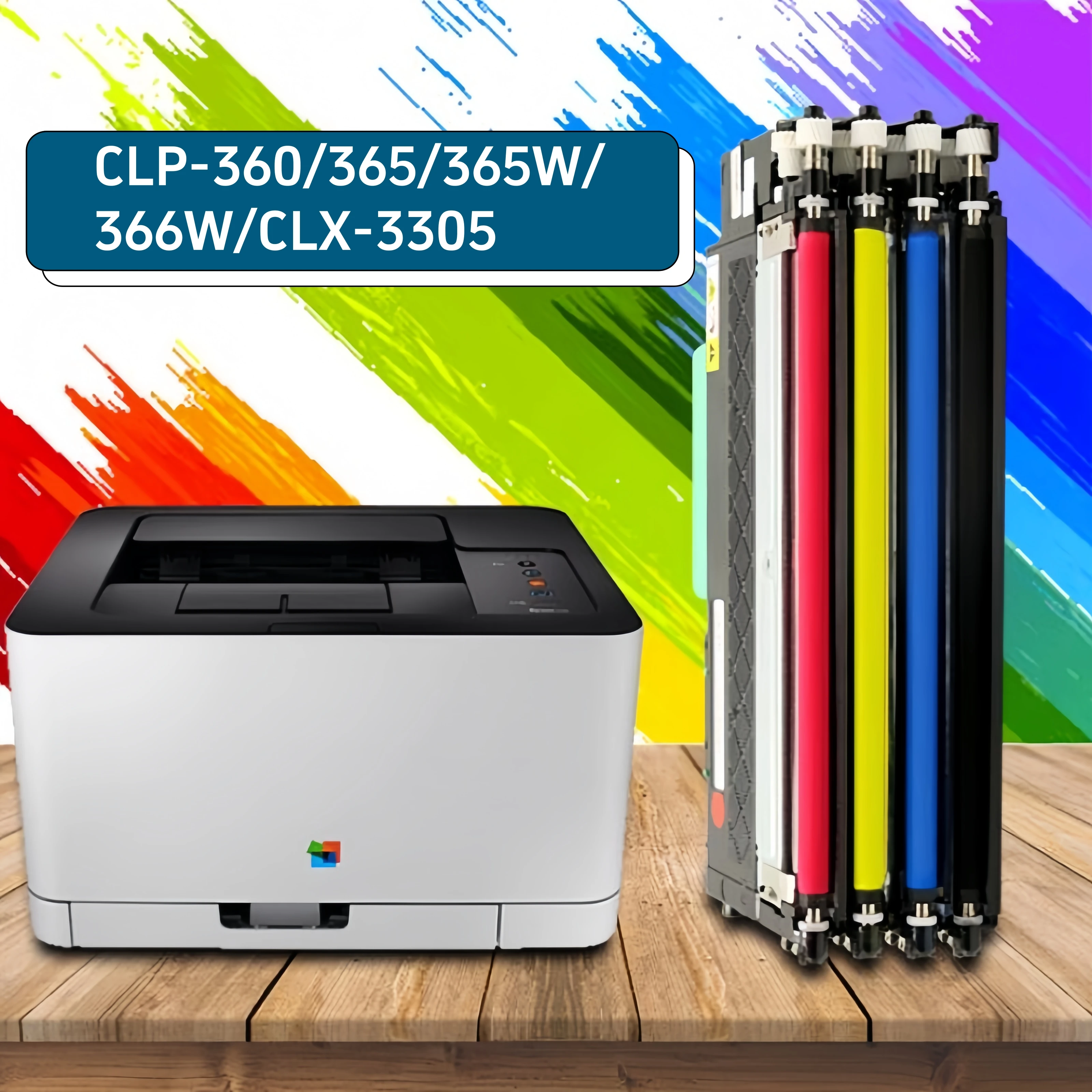 C410W C460FW CLX3305 CLT 406S CLT-K406S for Samsung CLP-360/365/365W/366W/CLX-3305/3305W/ 3306FN Laser Printer