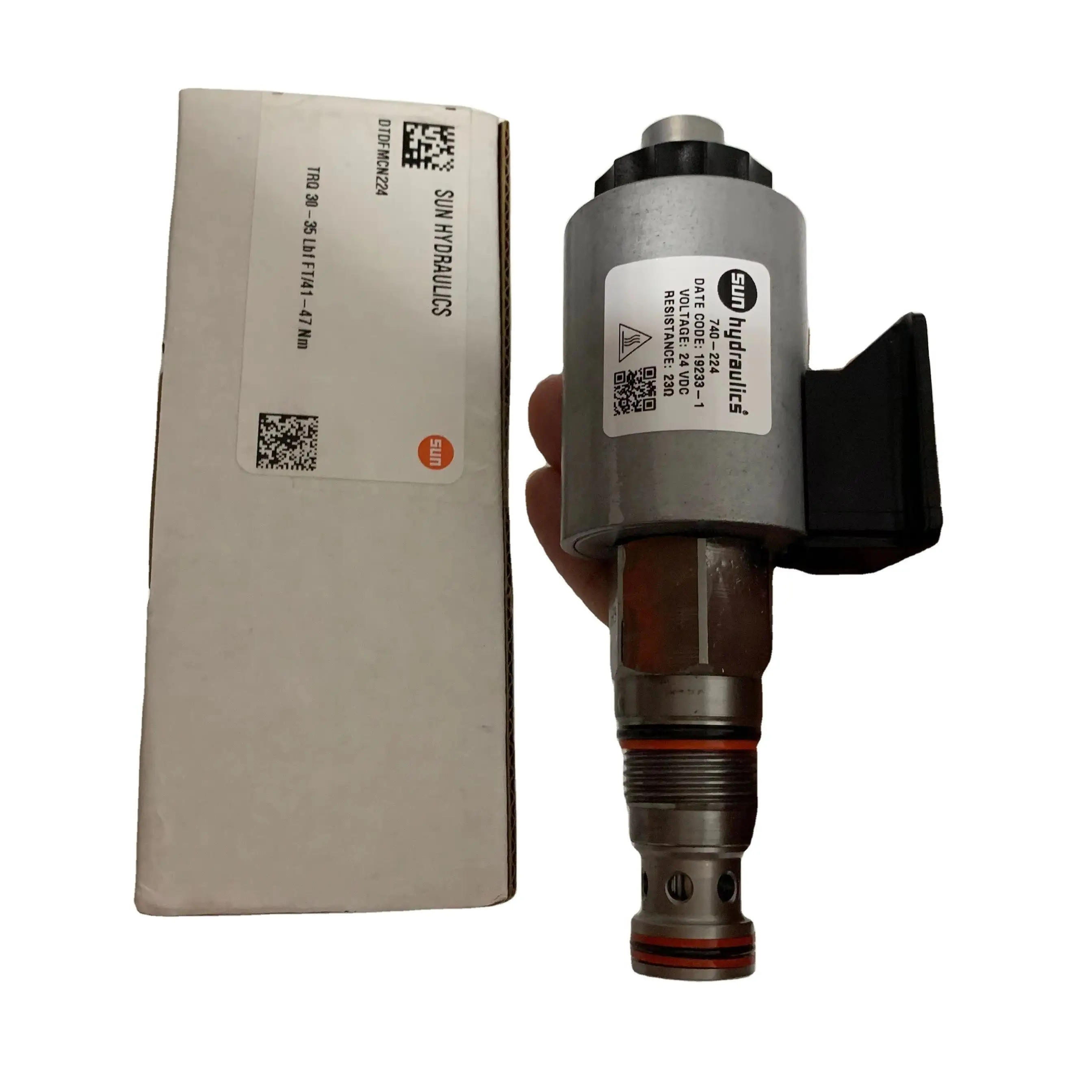 SUN Hydraulics DTDF-MCN-740224 24VDC DTDF-MHN-224 2-way Direct Acting Solenoid Poppet Valve Клапан электромагнитный