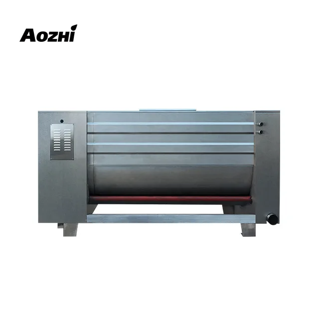 Large 150kg Horizontal Industrial Washing Machine Stainless Steel Semi-automatic Filter Linen Washing Equipment