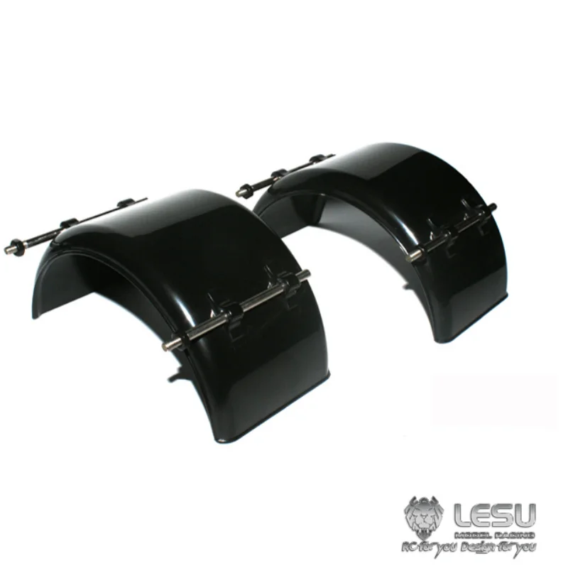 1/14 RC Truck Fender For Tamiya 1/14 Tractor Tipper Dump Truck Semi-trailer DIY Parts Accessories LESU L-1211-40