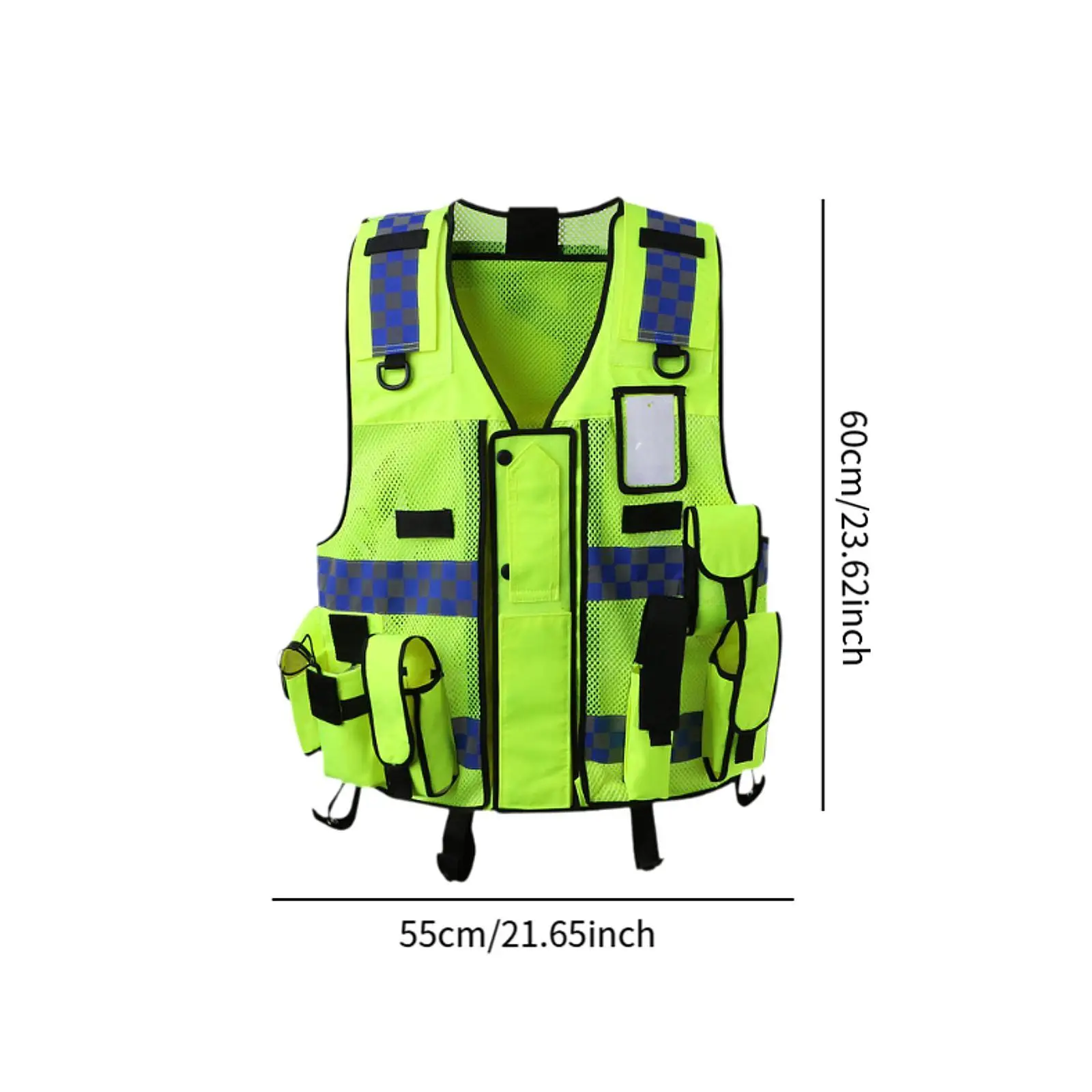 Reflective Safety Vest Comfortable Work Clothing with Reflective Strips