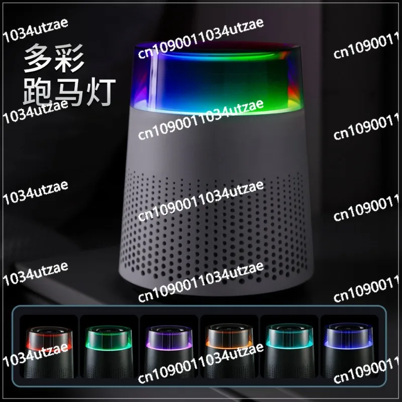 Desktop Air Purifier Intelligent Air Detection Purifier Negative Ion Night Light Purifier