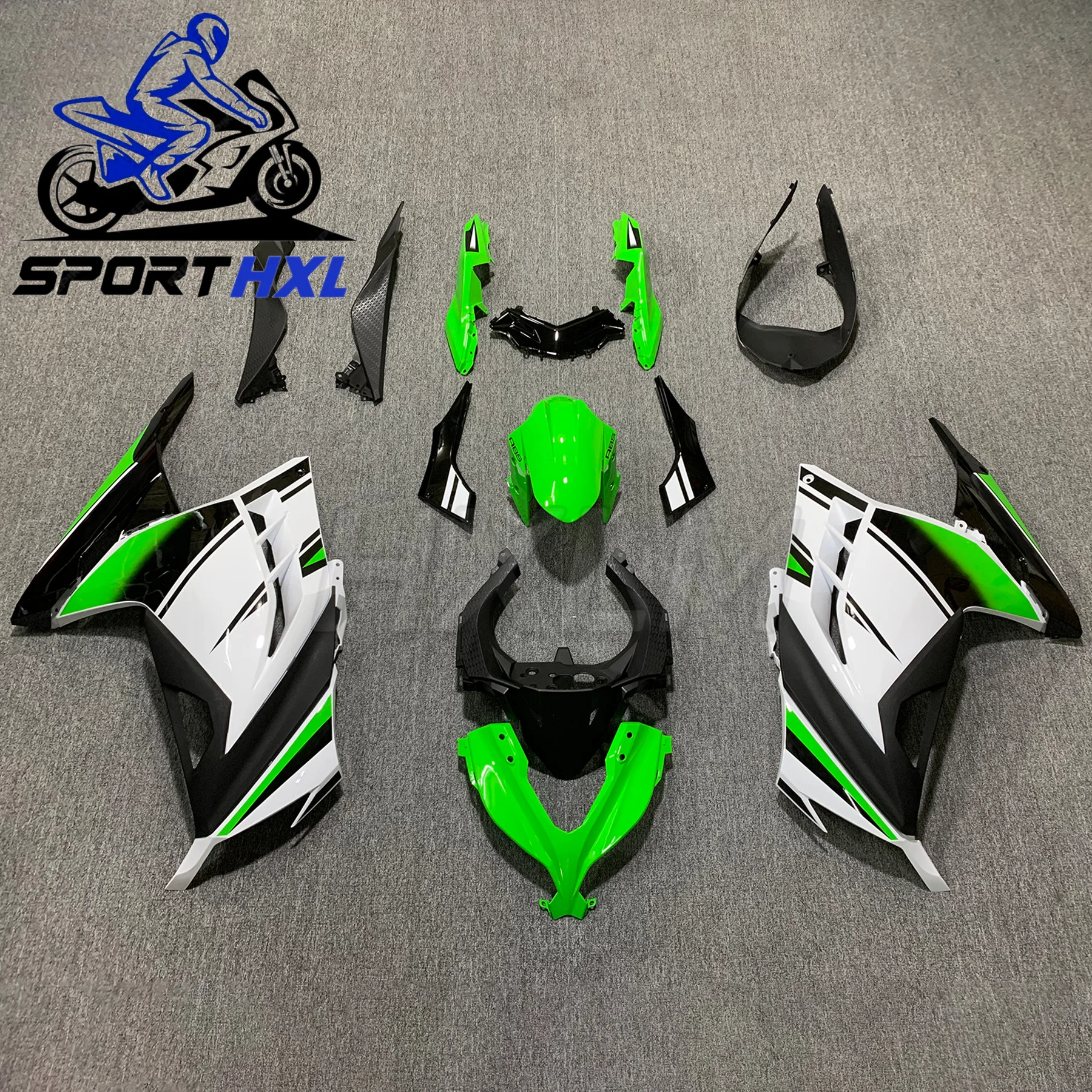 For Kawasaki Ninja250R Ninja300 2013 14 15 16 17  Firm Bodywork Fairing kit Full fairing kit Injection Plastic Bodywork fairing