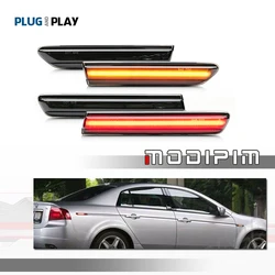 Amber Red White LED Car Front / Rear Bumper Side Marker Turn Signal Lights /Parking Lights For 2004 2005 2006 2007 2008 Acura TL