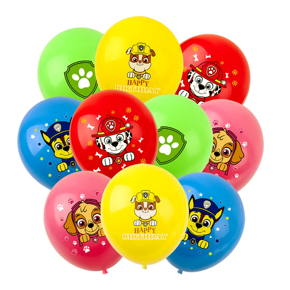 Neue Paw Patrol Geburtstagsparty-Dekorationen: Pappteller, Becher, Servietten, Tischdecke, Tischgeschirr, Paw Patrol Happy Birthday Party-Zubehör – Detail 32
