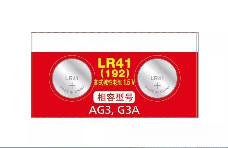 For panasonic lr41/192/392/l736f button battery thermometer ear pick ag3digital