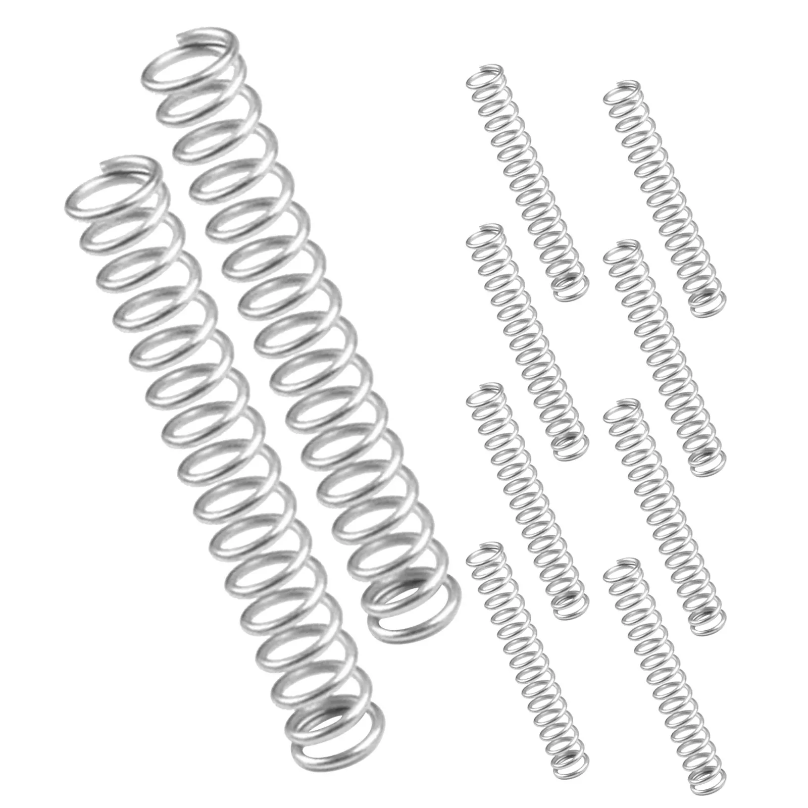 

10Pcs Stainless Steel Compression Springs Replacement for Walnut Chestnut Nutcracker Coil Spring Tool Parts Coil Springs Parts