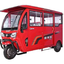 Full Cover Enclosed Adult With Cheap Price Tuktuk Taxi Big Power Passenger Tricycle 3 Wheel Electric Tricycle For Wholesale