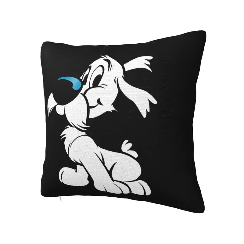 Asterix And Obelix Dogmatix Luxury Pillow Cover Decoration Funny Cartoon Dog Idefix Cushions for Sofa