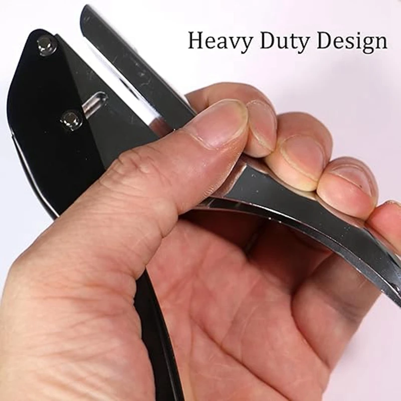 Best Heavy Duty Single Hole Punch For Paper Card Plastic Cardboard Punching Screw Eye Cover Pliers 8Mm