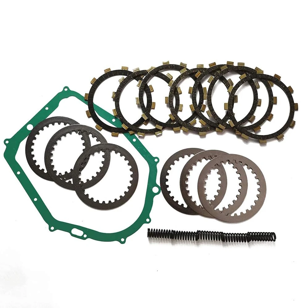 Clutch Kit & Billet CNC Clutch Basket For Yamaha Warrior 350 YFM350X 1987-1998 1999 2000 2001 2002 2003 2004