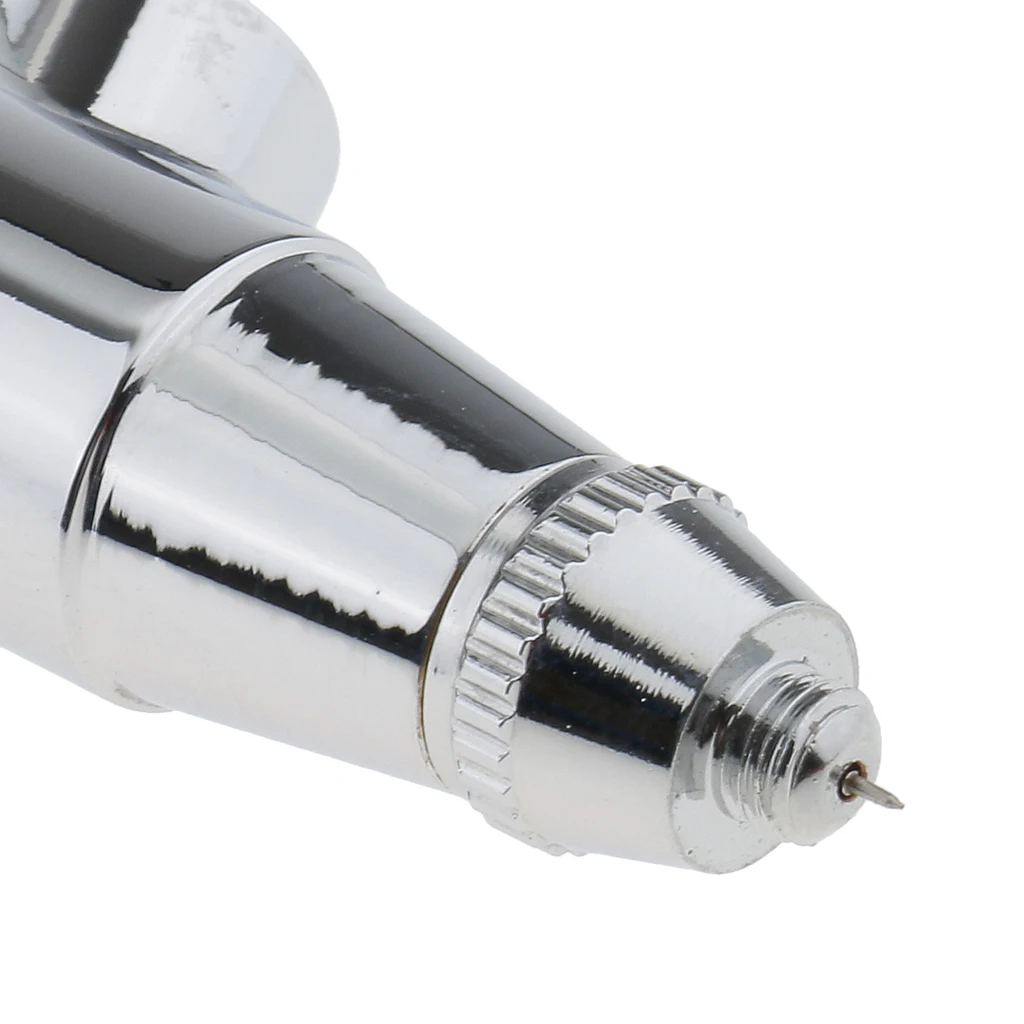 Dual Action Airbrush Gravity Feed Paint Sprayer Kit with 0.3mm Nozzle for Nail Art Model Painting Bakery