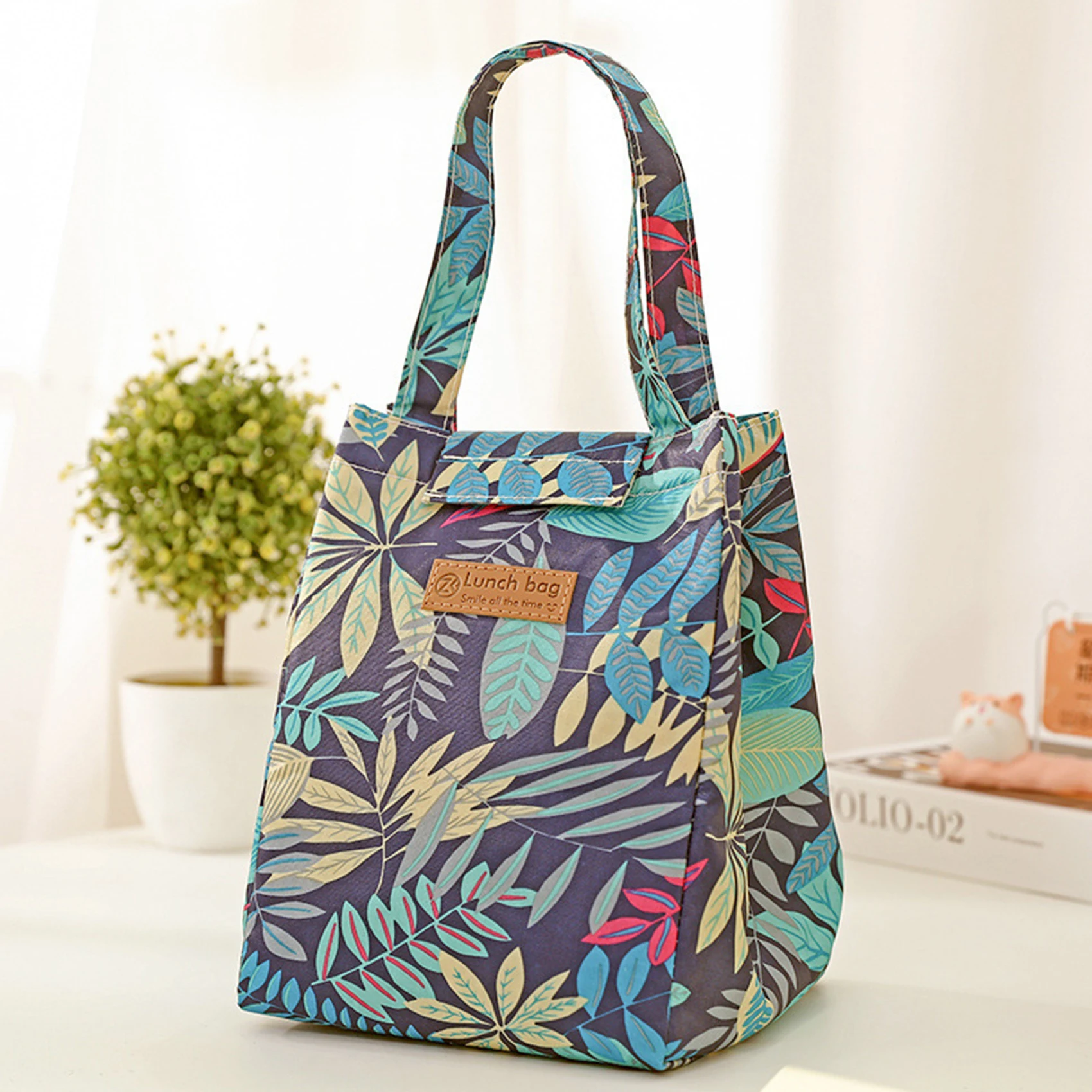 Lunch Bag Women Men Cooler Bags Thermal Storage Ice Pack Tote Student Bento Picnic Food Handbag Portable Lunch Box Work