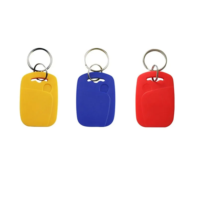 10pcs IC ID Smart Dual Chip Card Rfid Read Only Authorization Keychain 125khz Tk4100 EM4100 Badge 13.56mhz 1k S50 Nfc Tag