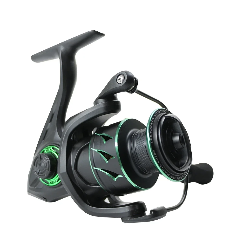 RF Spinning Reels Ultralight Metal 5.2:1 Gear Ratio 7+1BB Saltwater or Freshwater 18kg Max Drag Fishing reels