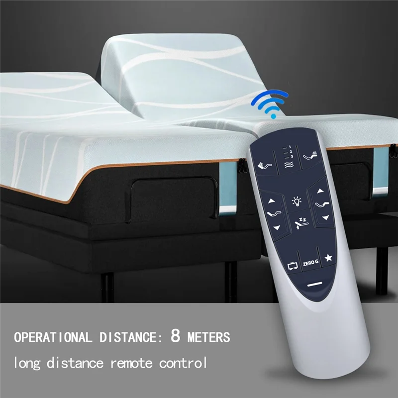 

ABZZ-Remote Control For Tempur-Pedic Remote Control Extend Adjustable Bed Base Adjustable Bed Base JLDK.33.01.36 RF502A