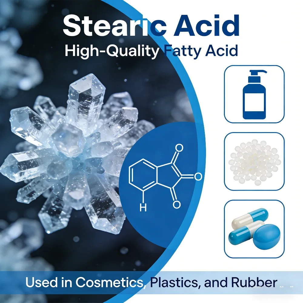 

Stearic Acid Powder 100% Pure for Soap and Cosmetic Making