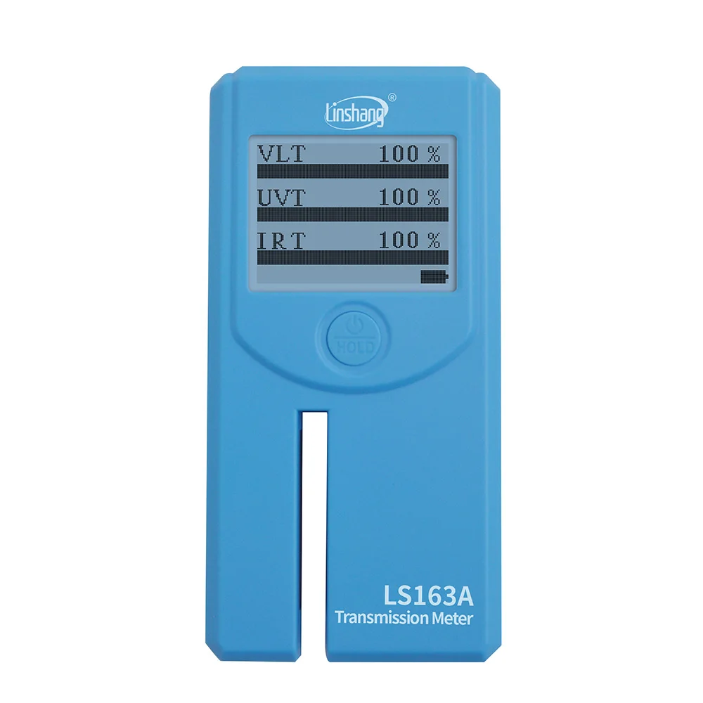 Window Film Transmission Meter LS163 LS163A  for measuring VLT, infrared and UV transmittance of automotive windshield, glass