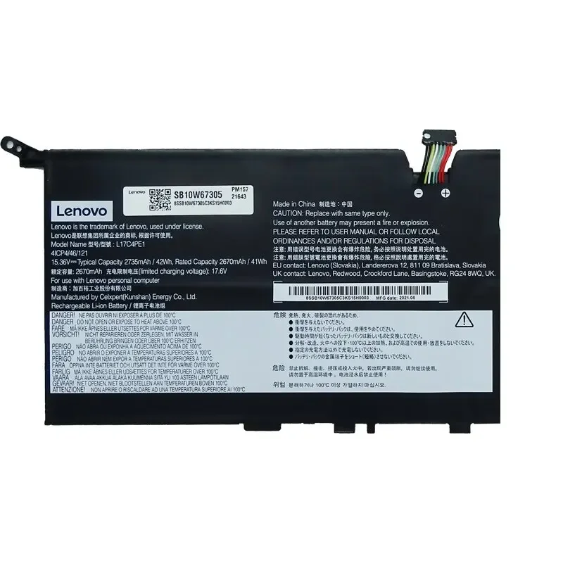 NEW Original Lenovo YOGA S730-13 S730-13IWL IdeaPad 730S 13 730S-13IWL Laptop Battery L17C4PE1 L17M4PE1 L17S4PE1