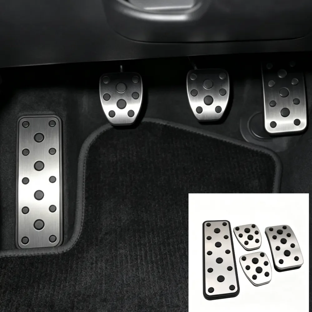 Pedals For Subaru XV 2012 - 2017 Forester 2006 - 2018 Impreza 2006 - 2015 AT MT Gas Brake Foot Rest Pedal Cover Accessories