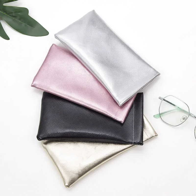 PU Leather Protable Women Sunglasses Protector Travel Pack Pouch Glasses Case Eyewear Accessories Reading Sunglasses Bag