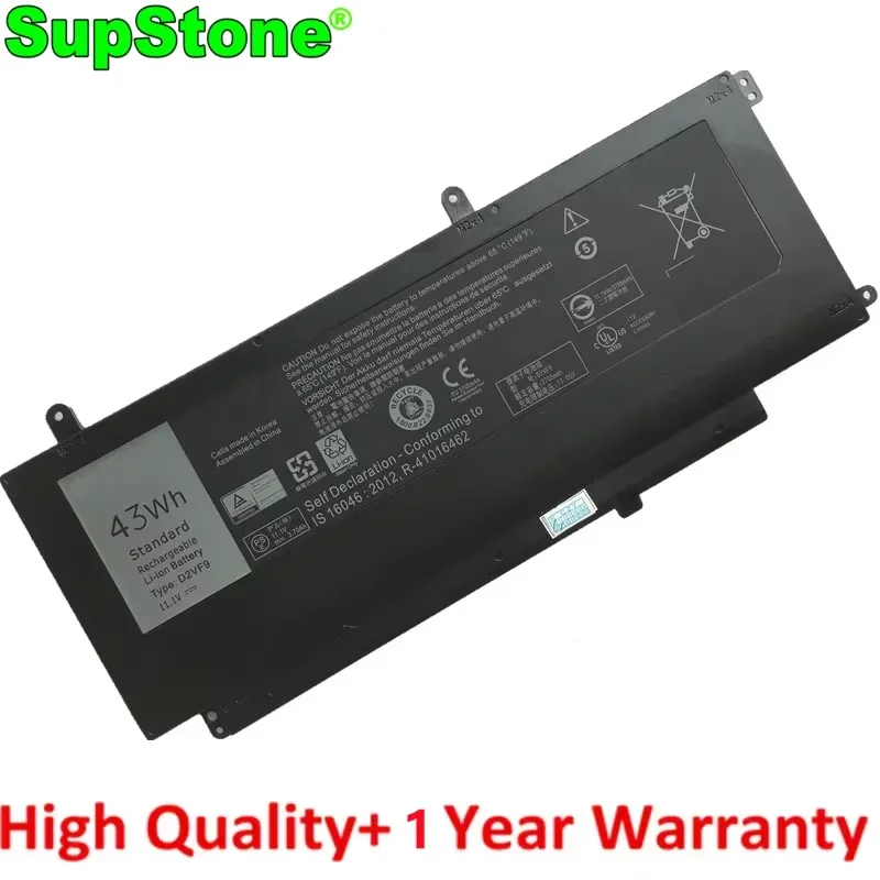 SupStone New D2VF9 4P8PH Laptop Battery For Dell Inspiron 15 7547 7548,For Vostro 5459 P41F 0PXR51 PXR51 P68G001 G05H0