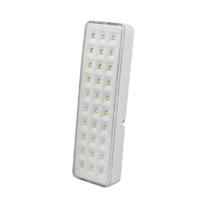 Luz de emergencia portátil regulable para el hogar, lámpara de Camping, linternas de Camping, montado en la pared, pérdida de energía, uso de corte, 2 modos, 30LED