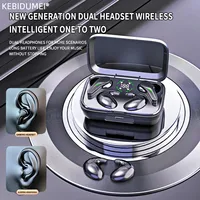 TWS Wireless Headphones Couple Noise Canceling Bluetooth 5.3 Earphones 9D Stereo Sports Waterproof Four Earbuds Headset With Mic