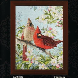2865Home Fun Cross Stitch Kit Package Greeting Needlework Counted Kits New Style Joy Sunday Kits Embroidery Needle Minder DIY