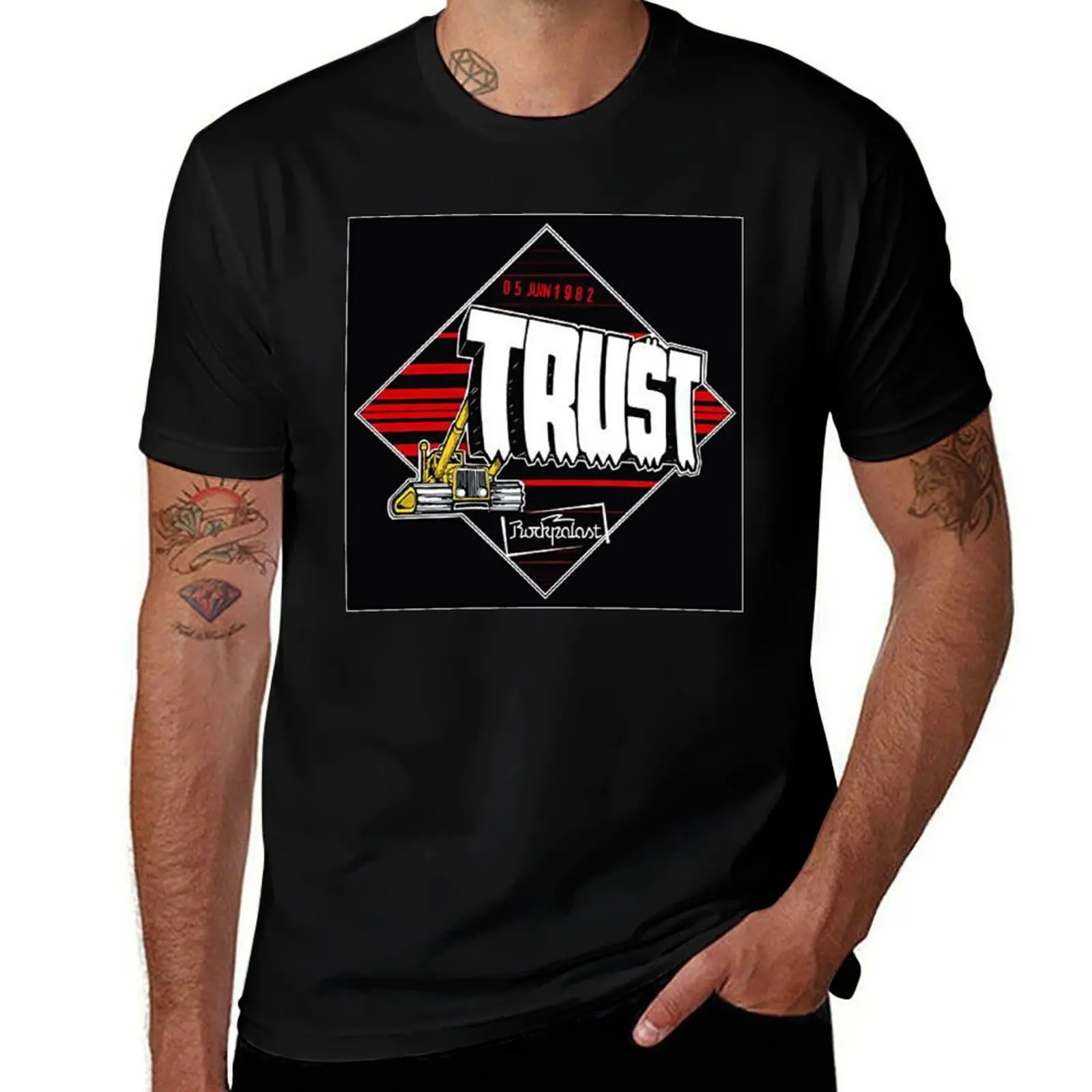 

shirts Live Rockpalast man Album au TRUST g T-Shirt 2011 for humor t men t dark - funny shirts
