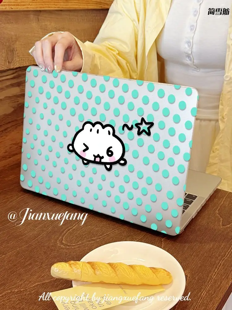 Point Steamed Bun Case for Macbook Air 13.6 M5 M1 Pro 14 M4 Air 15.3 13 M3 M2 15 Mac Cover A3113 A2681 A2442 A2941 Anti-Scratc