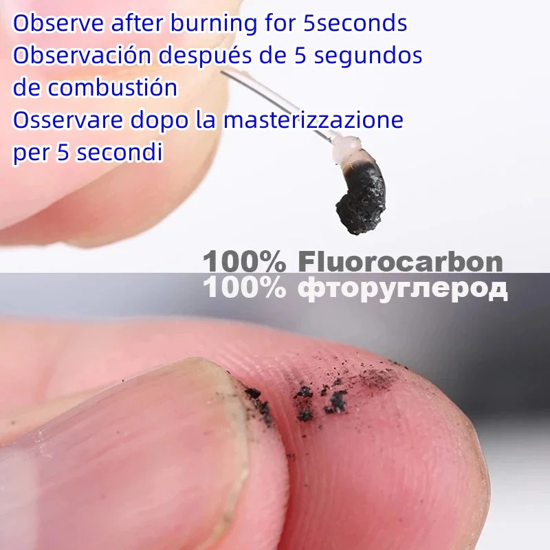 Línea Fluorocarbono para Pesca – Leader Japonés Súper Resistente - imagen 4