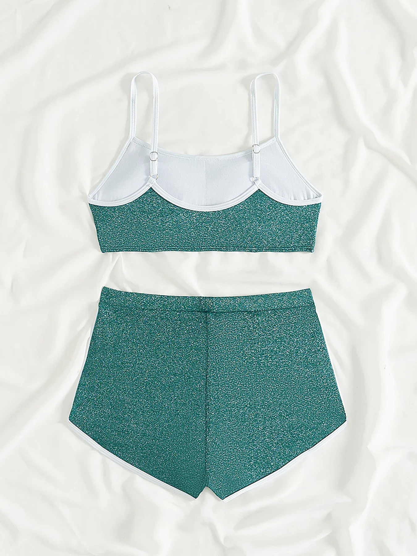 مجموعة بيكيني جديدة لعام 2026 للنساء، ملابس سباحة عالية الخصر، بدلة سباحة نسائية من قطعتين، ملابس شاطئ صيفية