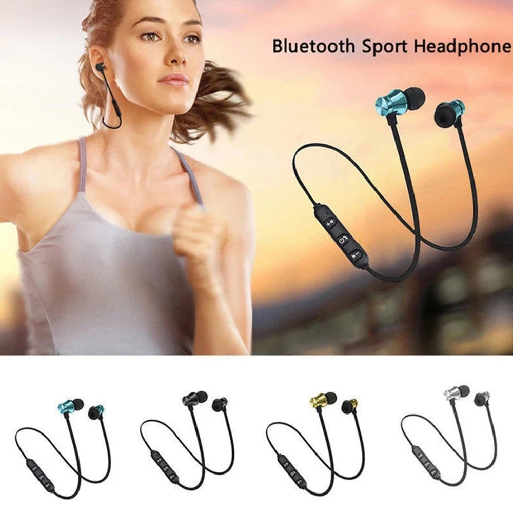 XT11 Magnetic Adsorption Wireless Bluetooth 4.2 In-Ear Earphone Sports Headphone Stereo Earpiece Fone De Ouvido For Smart Phone