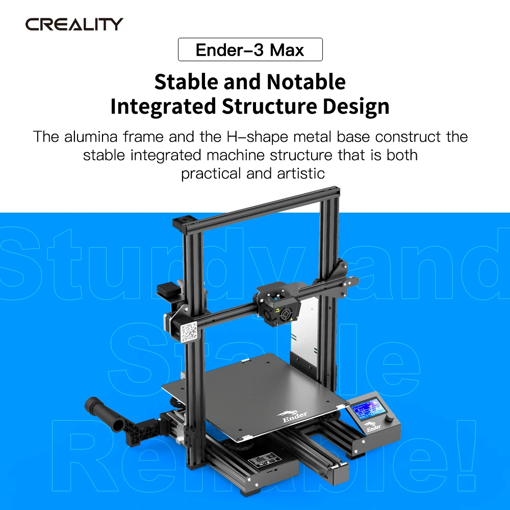 Lá legújabb 3D Nyomdász vel Bemelegítés Ágy, Viadal extruder, Újrakezd Bennyomás, Élelmiszerek Megtekintés, Feltét DIY Bennyomás bel kicsi alkatrészek