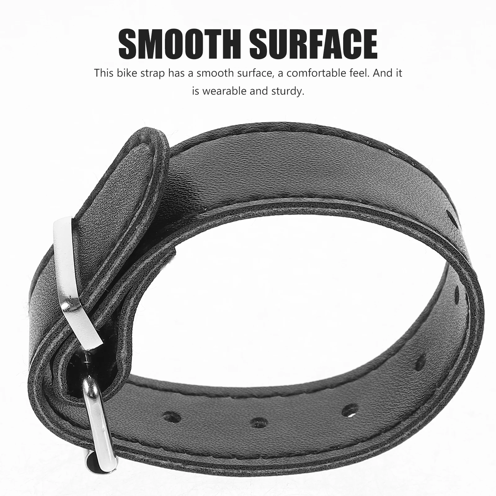 1 Pair Of Adjustable Bike Front Basket Strap Children Cycling Basket Strap Convenient Bike Basket
