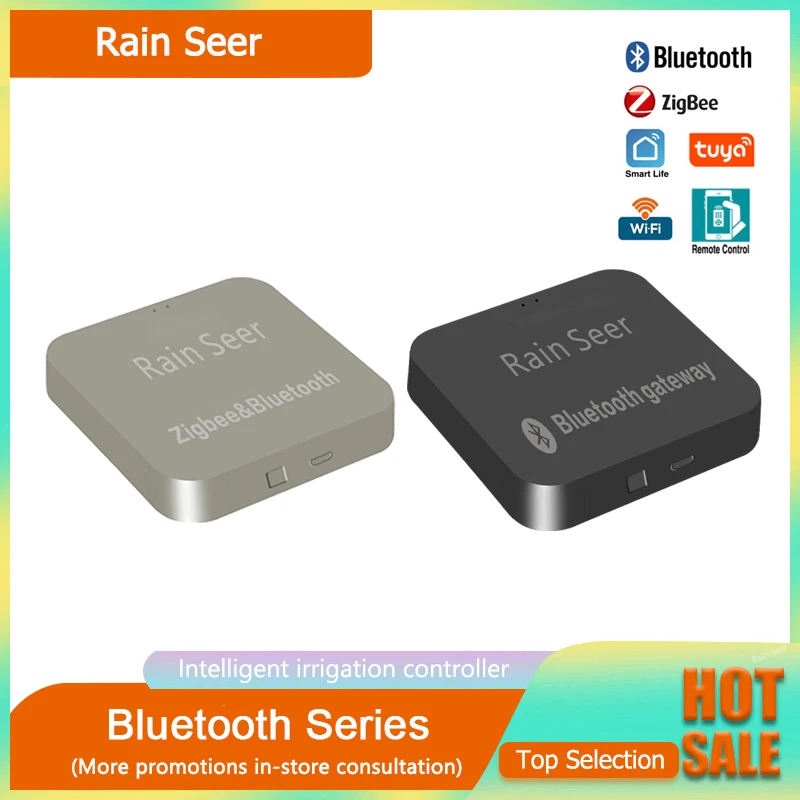 Rain Seer Tuya Smart Life Bluetooth Gateway WIFI Bluetooth Dual Control equipment Smart Home Gateway Connector Remote Control