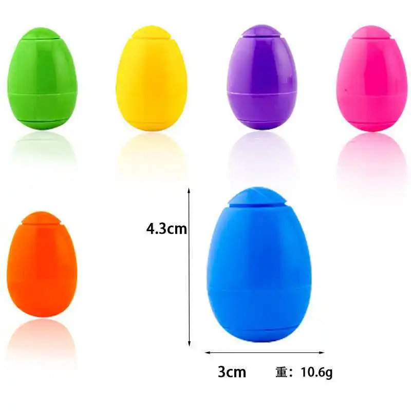 10 pezzi di uova di Pasqua Fidget Spinner giocattoli novità trottola festa di compleanno bomboniere regali premi in classe per bambini ragazzi ragazze