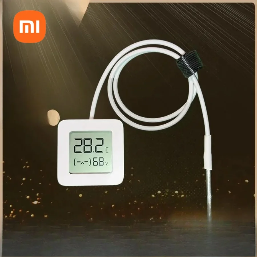 

original xiaomi hygrograph 2 DIY Change the external temperature measuring fish tank breeding remote thermometer