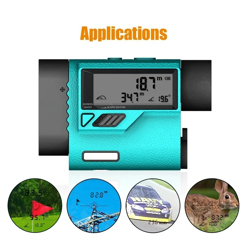 Mileseey 600M Golf Entfernungsmesser PF3S Golf Teleskop Entfernungsmesser Monokular Golf Jagd Entfernungsmesser