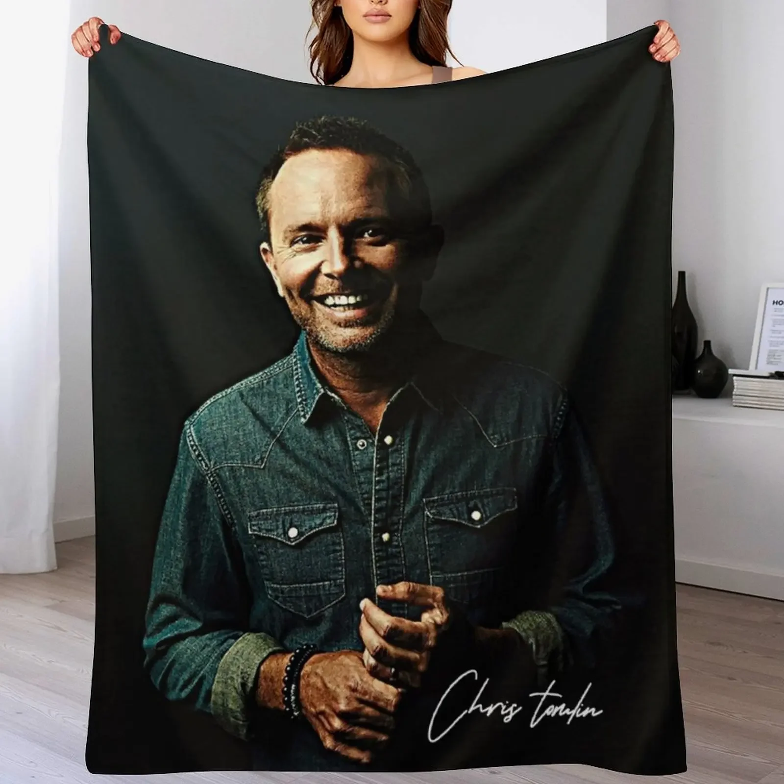 

chris tomlin Throw Blanket No Pilling Soft Warm Blanket for Bed