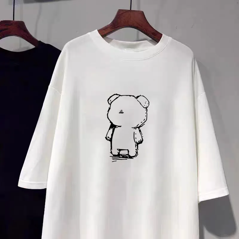 White (back view bear)
