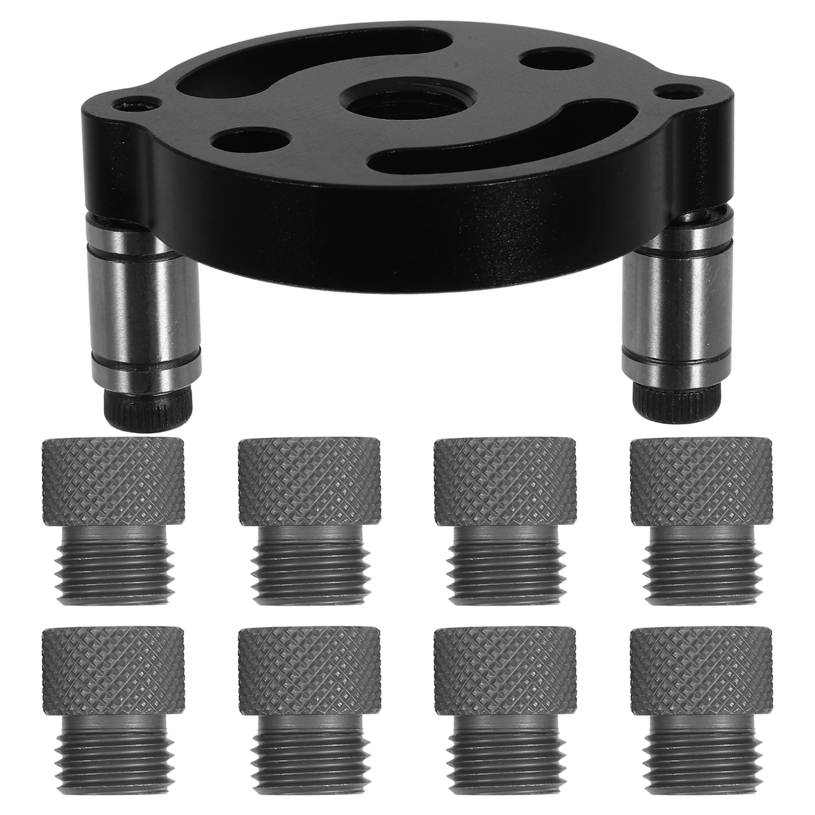 

1 set Woodworking Hole Dowel Drilling Guide Jig Drill Jig Center Dowel Drilling Guide Round Tube Punch Tool Accessory