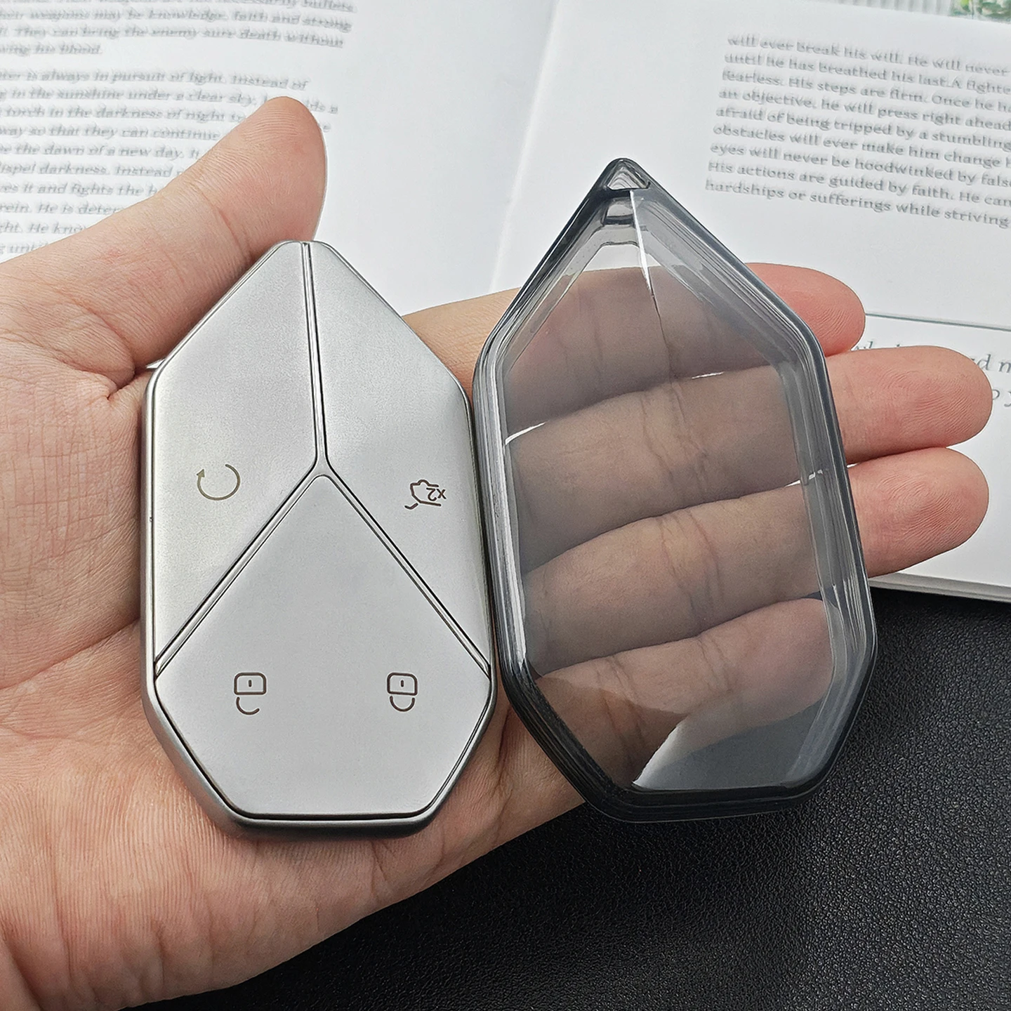 Simple Style Tpu for BYD Equation Leopard 8 Leopard 5 2024 2025 Smart Remote Car Key Case Cover Fob Keychain Keyring Accessories