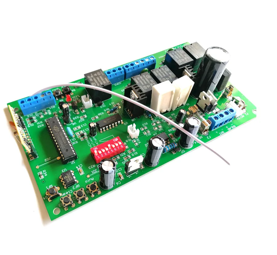 150kg 12V DC PCB board for avidsen Automatic Double arms swing gate opener control board panel, motor ( Remote optional )