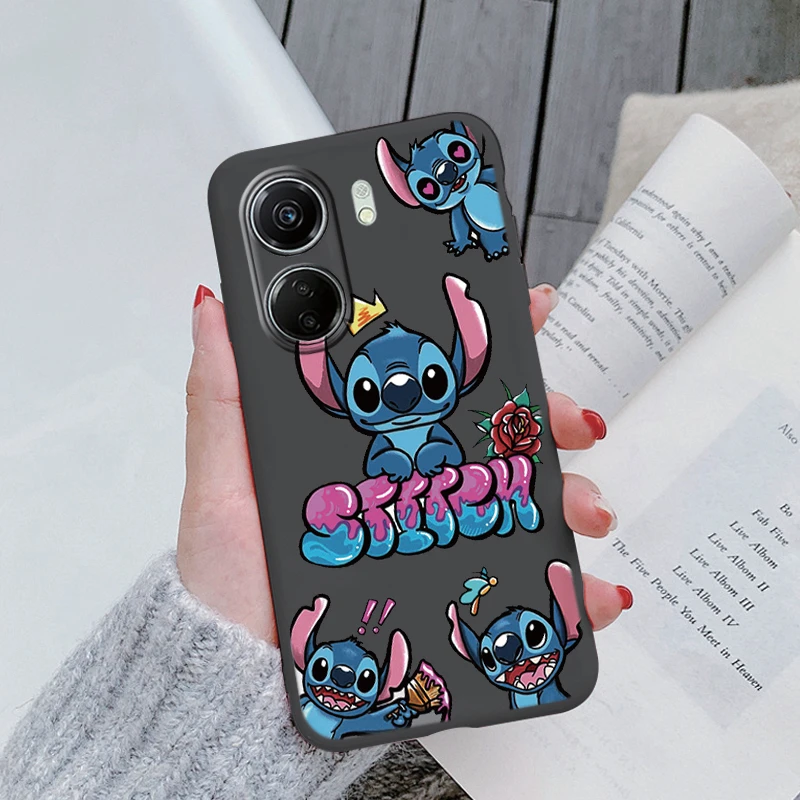 For Xiaomi POCO C65 Cases Stitch Jumba Jookiba Anime Funda For Xiaomi POCO C65 Silicone Soft Capa Cute Shockproof Cartoon Shells